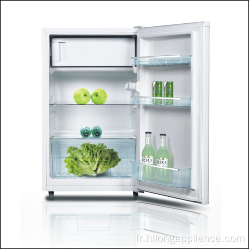 Mini réfrigérateur 110L à une porte pour usage domestique